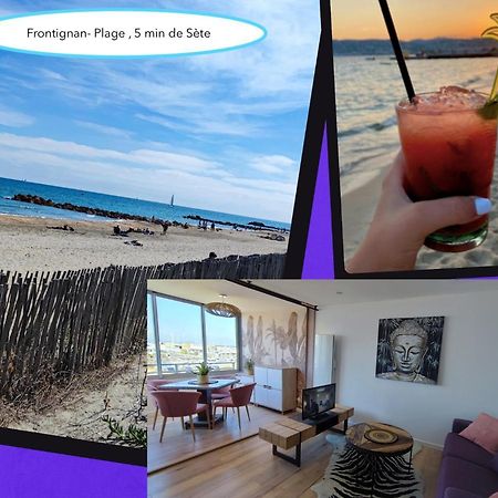La Perle Bleue, 100 M De La Plage, Parking, Wifi Frontignan Exterior photo
