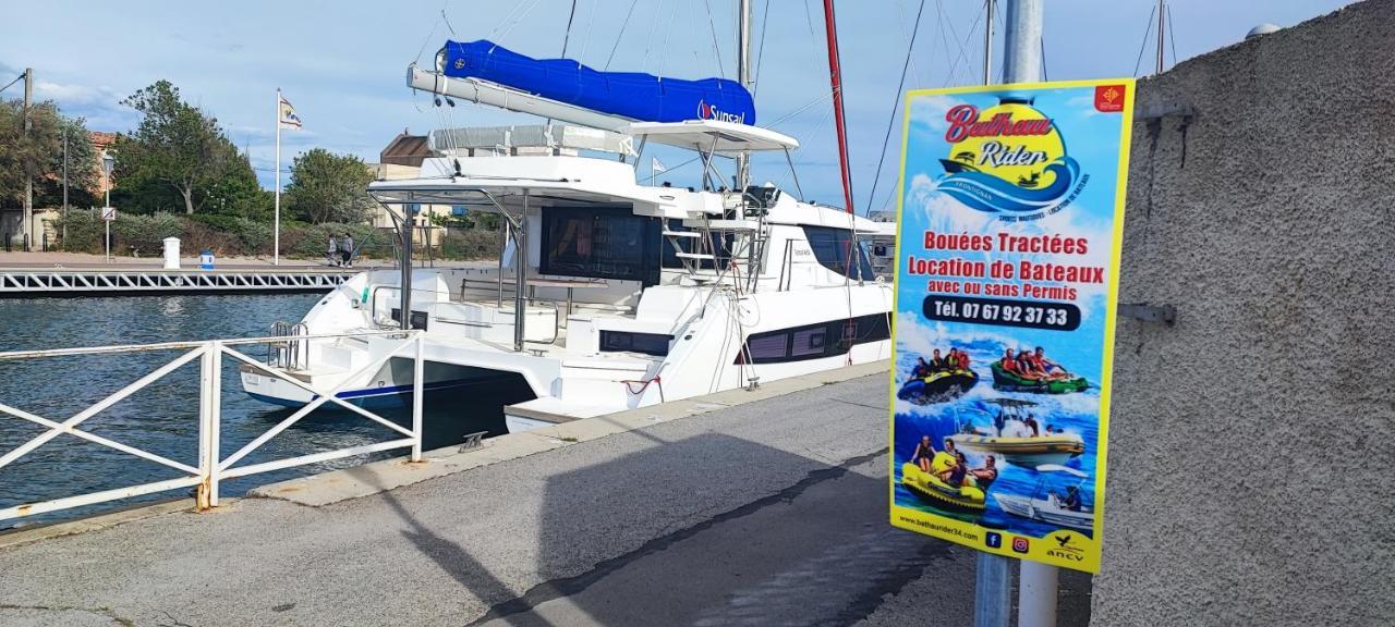 La Perle Bleue, 100 M De La Plage, Parking, Wifi Frontignan Exterior photo